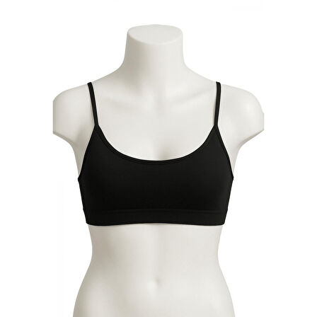 Siyah Mı Emay 1815 6&apos;lı Pedli Alıştırma Sütyeni