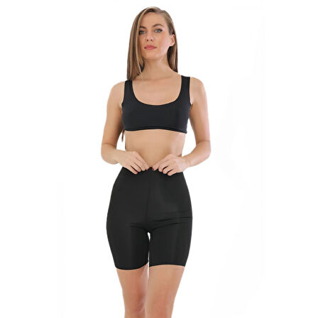 4401 Lazer Kesim Paçalı Korse Kadın