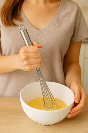 Lux Yeni Nesil Ayarlanabilir Paslanmaz Yumurta Pasta Çırpıcısı