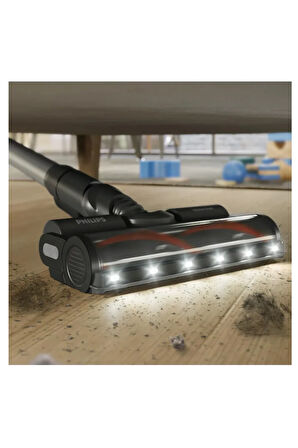 PowerCyclone 11 Yeni Seri Kırmızı  Kablosuz Dikey Süpürge 25.2 Volt Led Başlıklı