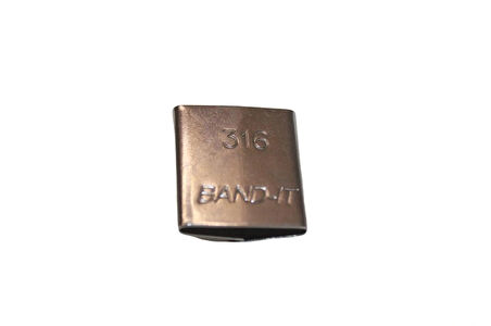 Band-It 316 Paslanmaz Çelik Çember 300m 19x0.6mm + 1000 Toka C83499 C34499 Denizcilik Montaj Seti