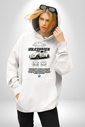 Red Bull Racing RB19 Kadın Erkek  Beyaz Kapüşonlu Sweatshirt Hoodie
