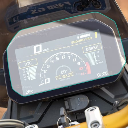 Bmw F450 GS Uyumlu 6.5" Gösterge Cam Ekran Koruyucu 2026-2027