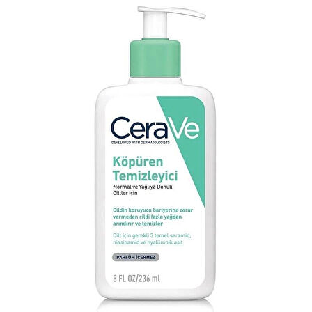 Cerave Köpüren Temizleyici 236 Ml Kampanyalı