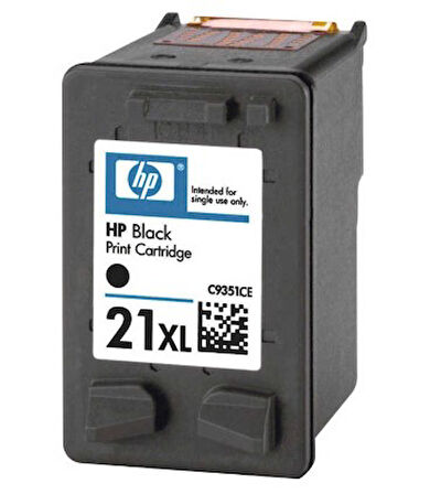 Hp C9351CE (21XL) Siyah Orjinal Kartuş