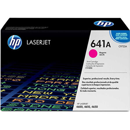 Hp C9723A (641A) Kırmızı Orjinal Toner