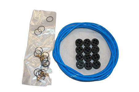 Somet 3 Metre MB Elastollan C98 4,3x2,7mm Somet Picanol Dornier Sulzer Toyota Tekstil Makinası Hava Hortumu 