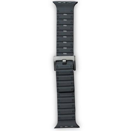 Apple Watch 42mm Magnus Mıknatıslı Silikon Kordon (SAAT DEĞİLDİR) - Siyah iegxx
