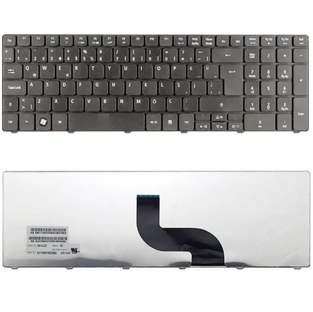 Packard Bell TM81, TM82, TM83, TM85 Uyumlu Klavye Tuş Takımı Muadil Q Türkçe Keyboard