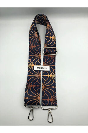 Ayarlanabilir Çanta Askısı Çanta Sapı Çanta Aksesuarı 4cm X 120cm Etnik Desen 2