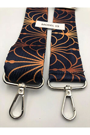 Ayarlanabilir Çanta Askısı Çanta Sapı Çanta Aksesuarı 4cm X 120cm Etnik Desen 2