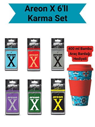Areon X 6'li Süper Karma Set