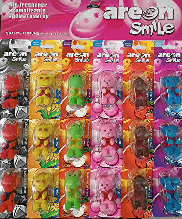 Areon Display Smile Blister 18 Li Karma Set
