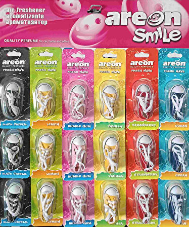 Areon Display Fresh Wave Blister 18 Li Karma  Set