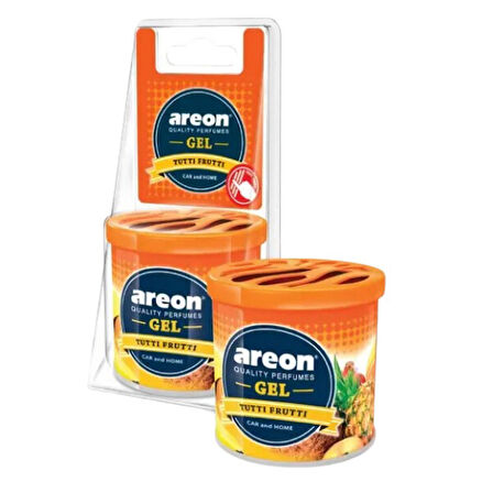 Areon Gel Can Blister Tutti Frutti Bardaklik Oto Araç Kokusu