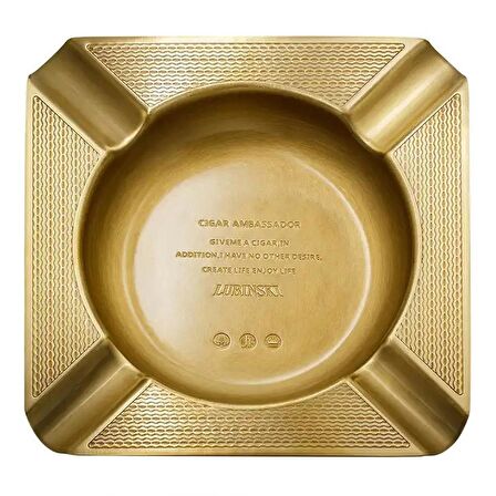 Lubinski Bakır Metal Puro Küllüğü Gold 4lü (5548AT)