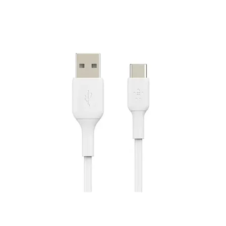 Belkin CAB001BT1MWH Type-C 1 Metre Beyaz Data & Hızlı Şarj Kablo
