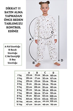 Kız Erkek Çocuk Kalın Elyaf Dolgulu Premium Kalite 2.5 Tog Desenli Uyku Tulumu