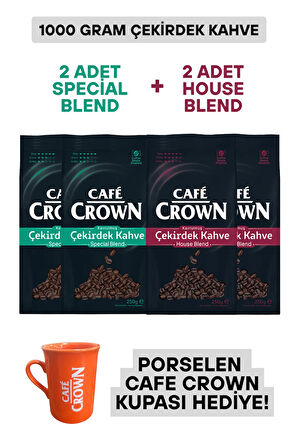 Çekirdek Kahve 1000gr Tanışma Paketi (500g House Blend + 500g Special Blend)