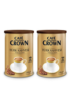 Türk Kahvesi 500g Teneke Kutu 2 Adet X 250g