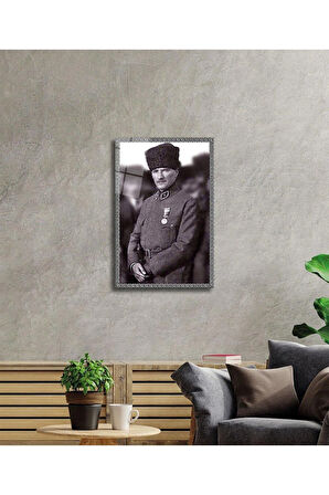 Atatürk Cam Tablo 4mm Dayanıklı Temperli Cam, Atatürk Glass Wall Art