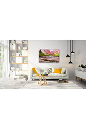 Manzara Doğa Cam Tablo 4mm Dayanıklı Temperli Cam