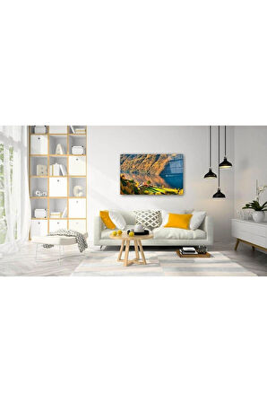 Doğa Manzara Cam Tablo 4mm Dayanıklı Temperli Cam