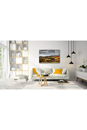 Manzara Doğa Cam Tablo 4mm Dayanıklı Temperli Cam