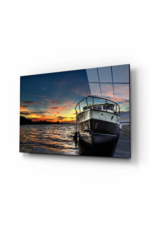 Doğa Manzara Cam Tablo 4mm Dayanıklı Temperli Cam