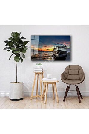 Doğa Manzara Cam Tablo 4mm Dayanıklı Temperli Cam