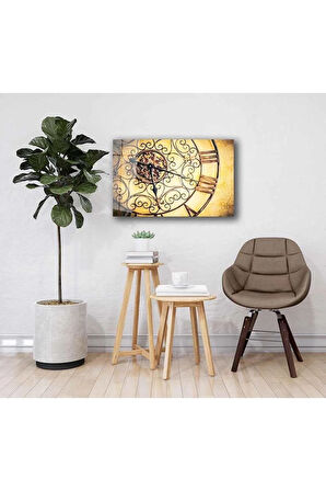 Saat Cam Tablo 4mm Dayanıklı Temperli Cam