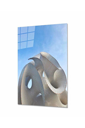 Soyut Cam Tablo 4mm Dayanıklı Temperli Cam