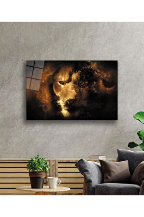 Aslan Cam Tablo 4mm Dayanıklı Temperli Cam