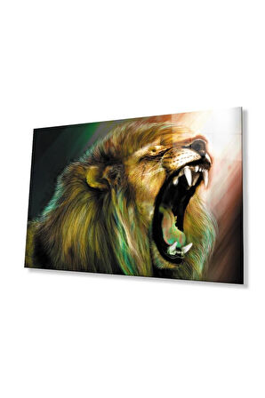 Aslan Cam Tablo 4mm Dayanıklı Temperli Cam