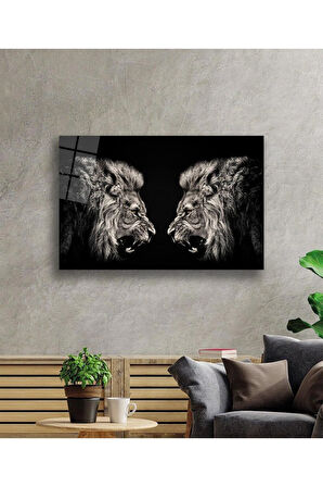 Aslan Cam Tablo 4mm Dayanıklı Temperli Cam