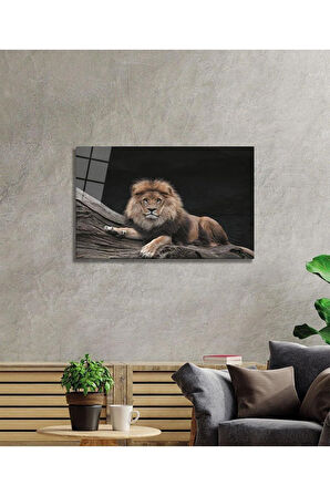 Aslan Cam Tablo