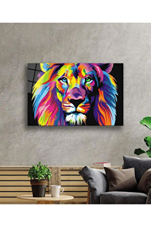 Aslan Cam Tablo 4mm Dayanıklı Temperli Cam