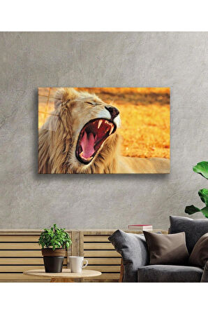 Aslan Cam Tablo 4mm Dayanıklı Temperli Cam