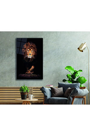 Aslan Cam Tablo 4mm Dayanıklı Temperli Cam