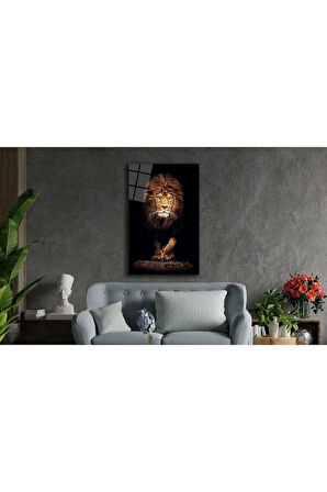 Aslan Cam Tablo 4mm Dayanıklı Temperli Cam
