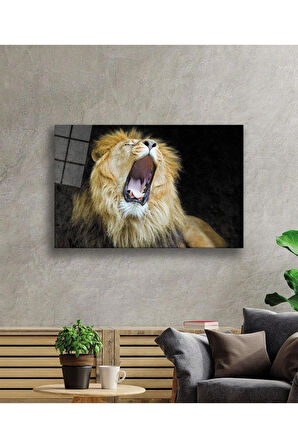 Aslan Cam Tablo 4mm Dayanıklı Temperli Cam