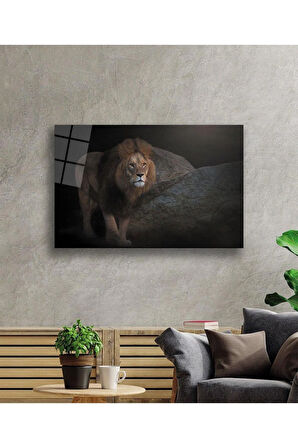 Aslan Cam Tablo 4mm Dayanıklı Temperli Cam