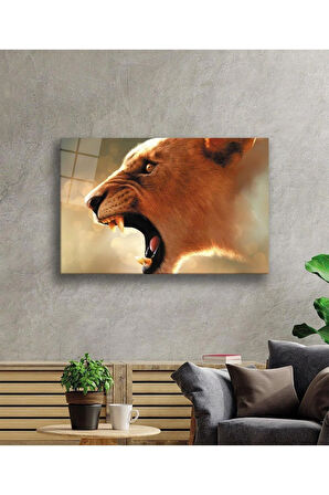 Aslan Cam Tablo 4mm Dayanıklı Temperli Cam