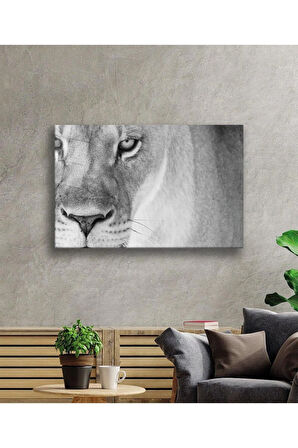 Aslan Cam Tablo 4mm Dayanıklı Temperli Cam