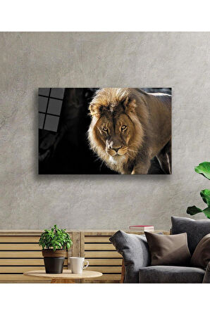 Aslan Cam Tablo 4mm Dayanıklı Temperli Cam