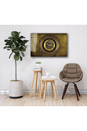 Tuğralı Cam Tablo 4mm Dayanıklı Temperli Cam