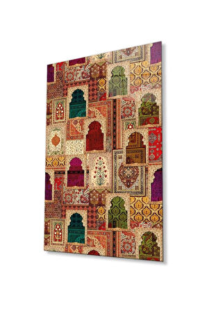 İslami Motif Cam Tablo 4mm Dayanıklı Temperli Cam