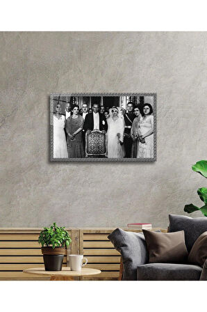 Atatürk Cam Tablo 4mm Dayanıklı Temperli Cam, Atatürk Glass Wall Art