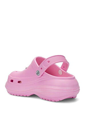 Kadın Yüksek Tabanlı Taşlı Sabo Terlik