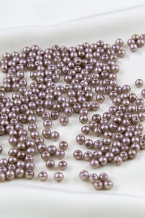Karamel Rengi 5 mm Cam İnci Boncuk Aksesuar Takı Malzemesi (30 Gr 160 Adet)